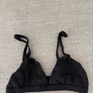 Skims Black Triangle Bralette